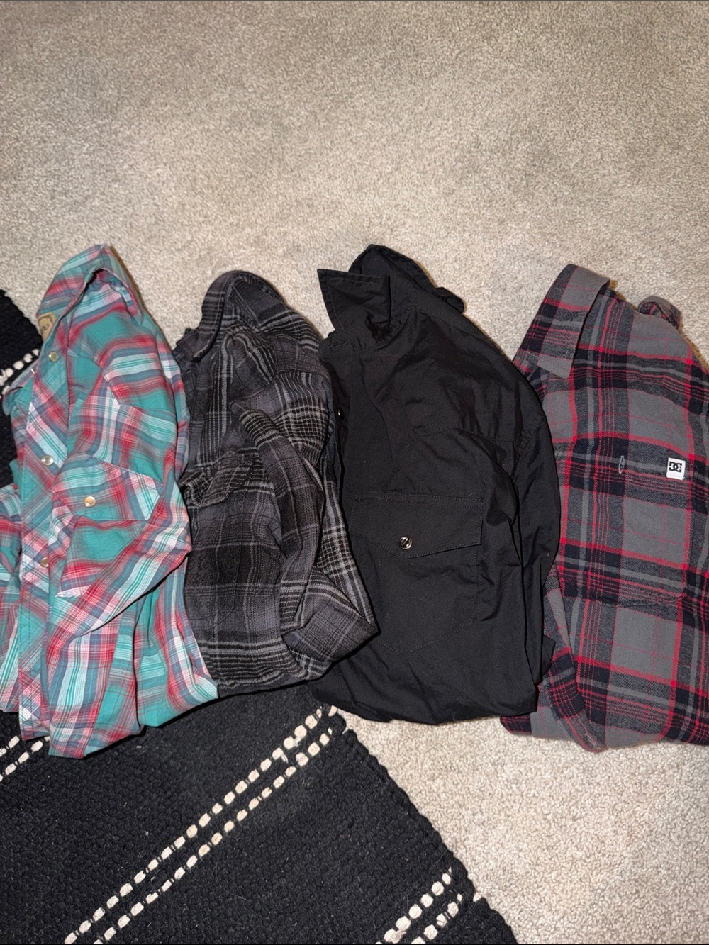 Wrangler Men’s flannel and pearl snap bundle